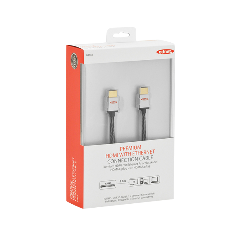 Ednet HDMI kabel 5m