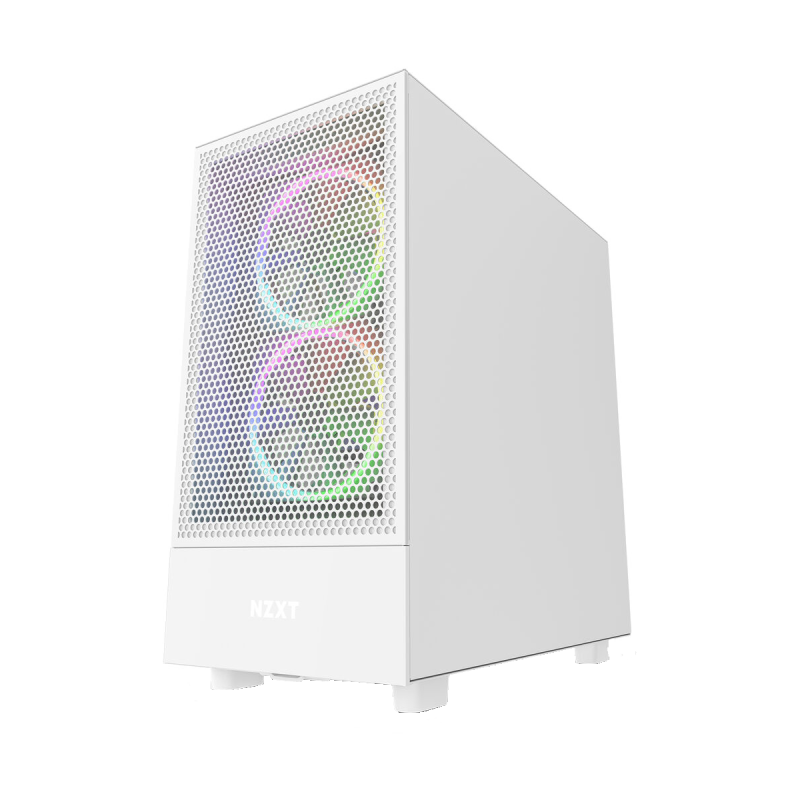 NZXT H5 Flow RGB White Kabinett