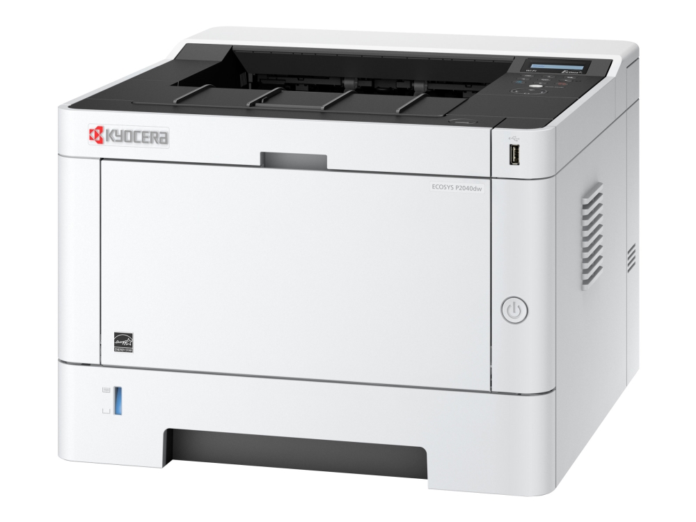 Kyocera Ecosys P2040dw - Skriver - S/H - Dupleks - Laser - A4/Legal - 1200 Ppt - Inntil 40 Spm - Kapasitet: 350 Ark - Usb 2.0, Gigabit Lan, Usb-Vert,