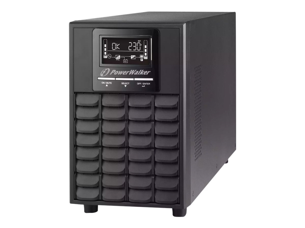 Powerwalker Vfi 1000 Cg Pf1 - Ups - 1000 Watt - 1000 Va - 7 Ah - Rs-232, Usb - Utgangskontakter: 4
