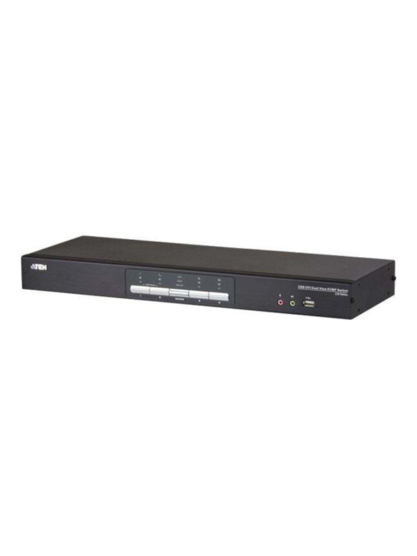 ATEN USB DVI Dual View KVMP Switch CS1644A