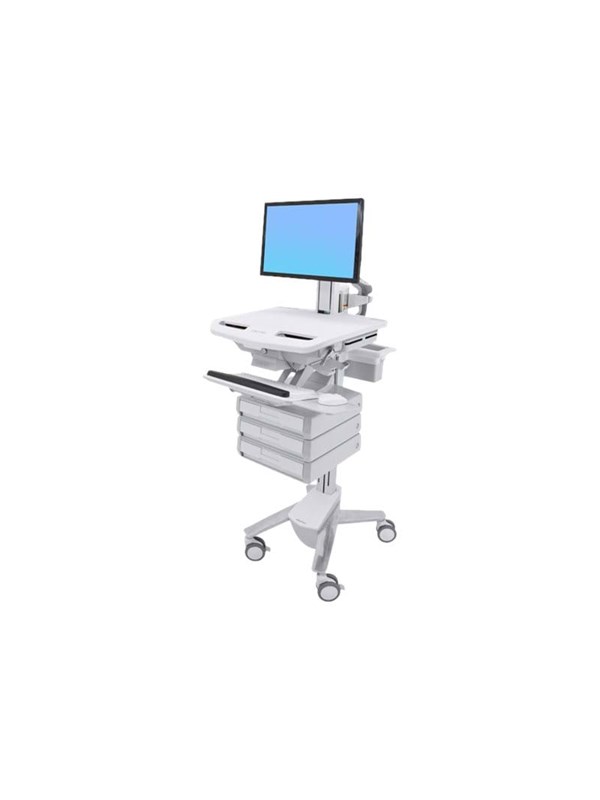 Ergotron StyleView Cart with LCD Pivot 3 Drawers