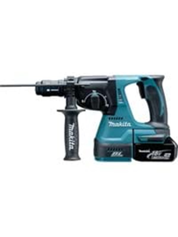 Makita 18.0v cordless rotary hammer sds-plus li-ion - dhr243rtj bru