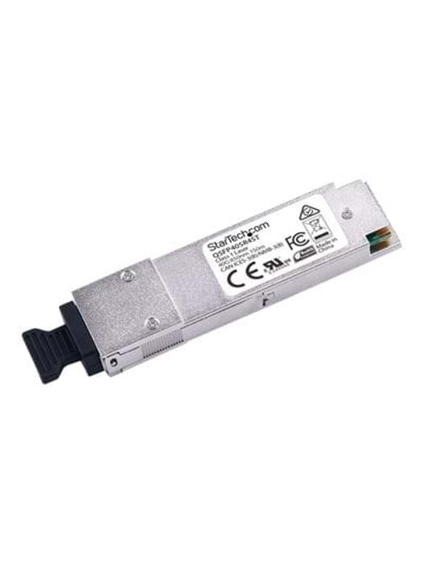 StarTech.com MSA Compliant 40 Gigabit Fiber QSFP+ Transceiver Module - 40GBase-SR4 - MM MPO - 150 m - QSFP+ transceiver modul - 40 Gigabit Ethernet