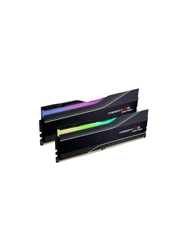 G.Skill Trident Z5 Neo RGB DDR5-6000 - 96GB - CL28 - Dual Channel (2 pcs) - AMD EXPO - Svart med RGB