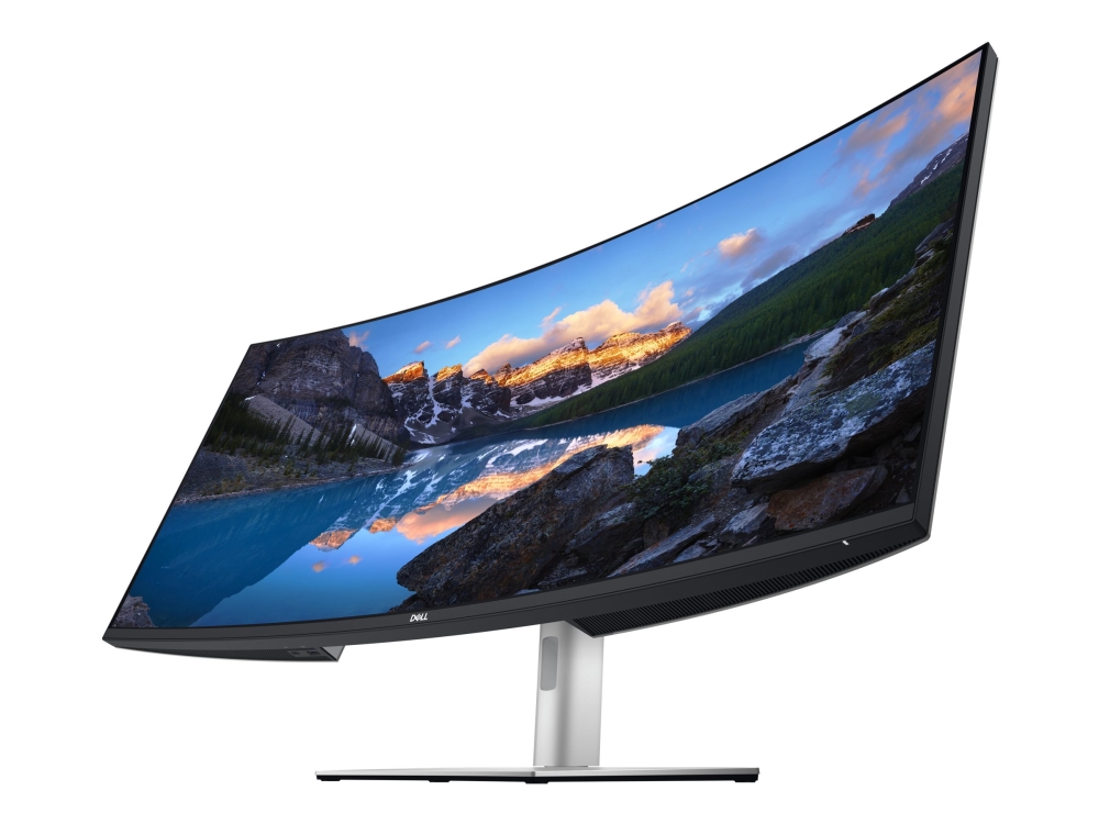 Dell Ultrasharp U4021qw - Led-Skjerm - Kurvet - 39.7" - 5120 X 2160 Wuhd @ 60 Hz - Ips - 300 Cd/M² - 1000:1 - 5 Ms - 2Xhdmi, Displayport, Thunderbolt