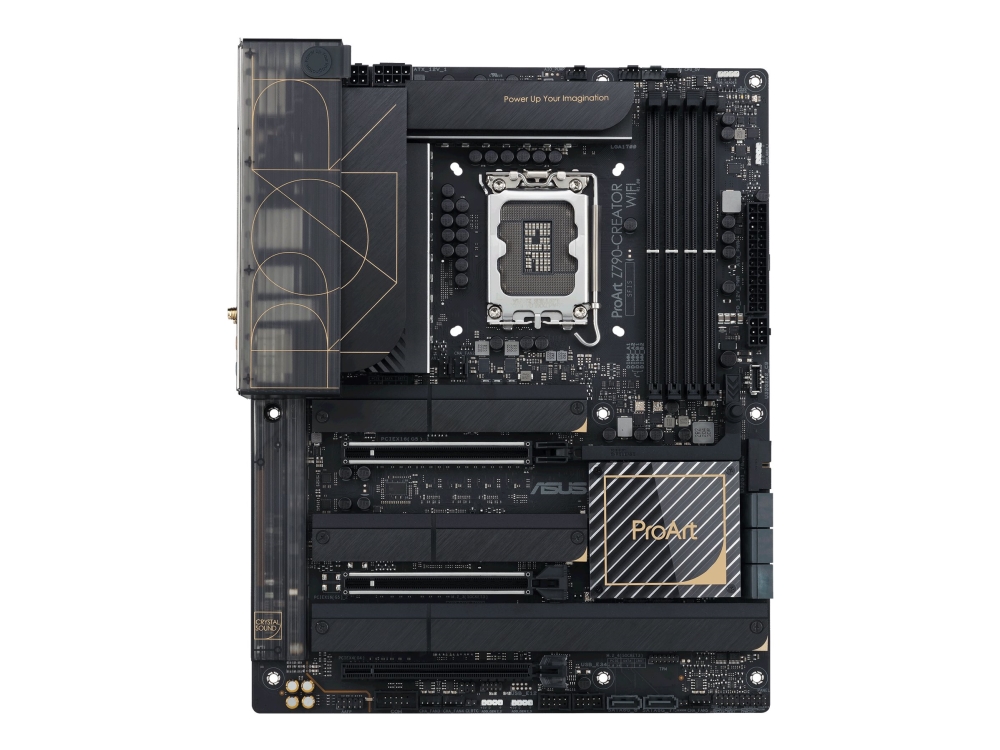 Asus Proart Z790-Creator Wifi - Hovedkort - Atx - Lga1700-Sokkel - Z790 Chipset - Usb4, Usb 3.2 Gen 2, Usb-C 3.2 Gen 2X2, Usb 3.2 Gen 1 - 10 Gigabit