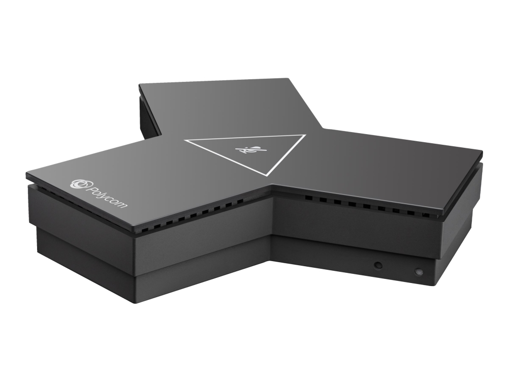 Poly G7500 - Videokonferansesystem (Camera, Mikrofon, Kodek) - Zoom Certified, Certified For Microsoft Teams - Svart - Med Eagleeye Iv-12X Camera