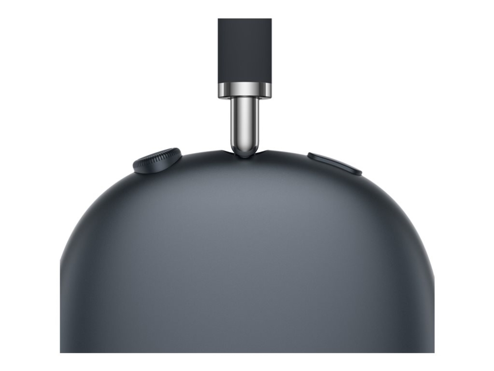 Apple Airpods Max - 2. Generasjon - Hodetelefoner Med Mikrofon - Full Størrelse - Bluetooth - Trådløs - Aktiv Støydemping - Midnatt