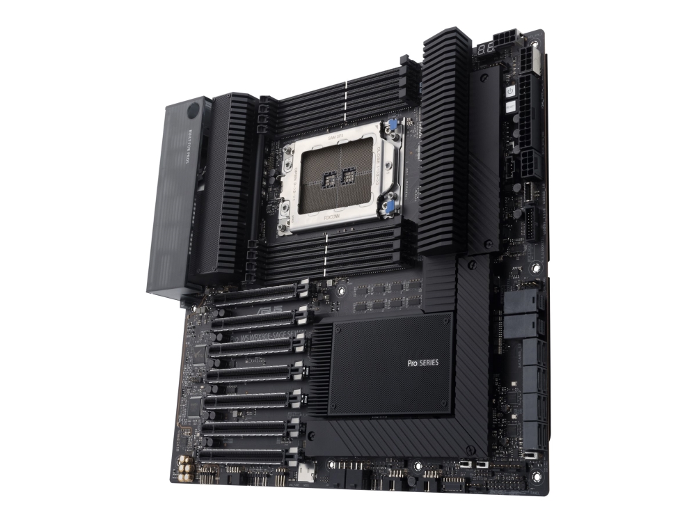 Asus Pro Ws Wrx80e-Sage Se Wifi - Hovedkort - Utvidet Atx (E-Atx) - Socket Swrx8 - Amd Wrx80 Chipset - Usb-C Gen 2X2, Usb-C Gen2, Usb 3.2 Gen 2, Usb