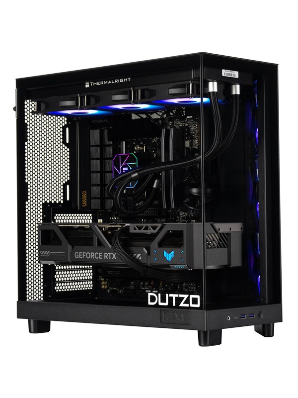 DUTZO Deluxe Wildfire - RTX 5080 / Ryzen 7 9800X3D / 32 GB DDR5 6000 MHz
