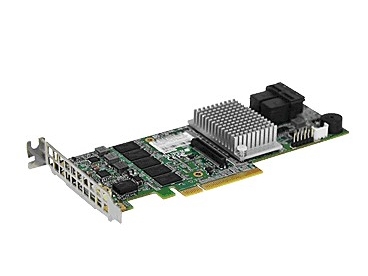 Supermicro Aoc-S3108l-H8ir-16Dd - Diskkontroller - 8 Kanal - Sata 6Gb/S / Sas 12Gb/S - Lav Profil - Raid Raid 0, 1, 5, 6, 10, 50, 60 - Pcie 3.0