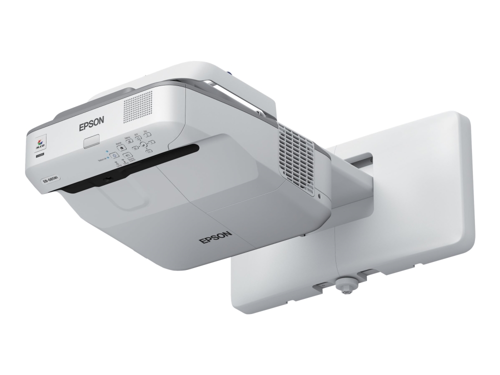 Epson Eb-685W - 3 Lcd-Projektor - 3500 Lumen (Hvit) - 3500 Lumen (Farge) - Wxga (1280 X 800) - 16:10 - 720P - Lan - Grå, Hvit