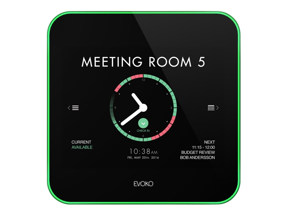 Evoko Liso - Room Manager - Trådløs, Kablet - 802.11A/B/G/N, Nfc - Gigabit Ethernet