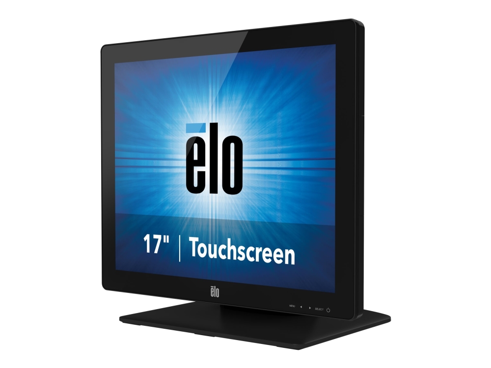 Elo Desktop Touchmonitors 1717L Accutouch Zero-Bezel - Led-Skjerm - 17" - Berøringsskjerm - 1280 X 1024 @ 75 Hz - 250 Cd/M² - 800:1 - 5 Ms - Vga - Sv