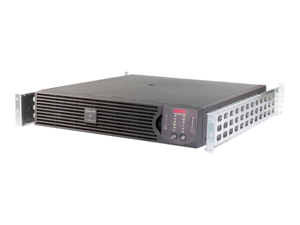 Apc Smart-Ups Rt 1000 - Marine - Ups - Ac 220/230/240 V - 700 Watt - 1000 Va - Rs-232 - Utgangskontakter: 6 - 2U - Svart