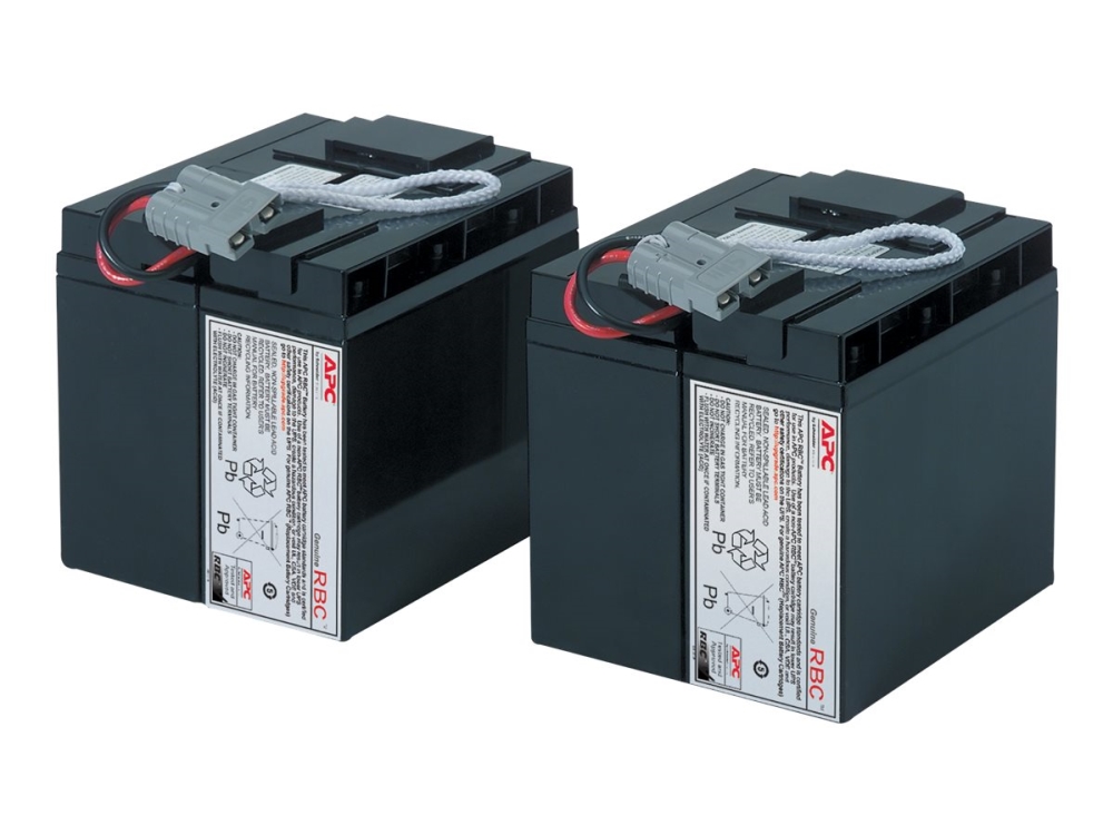 Apc Replacement Battery Cartridge #55 - Ups-Batteri - Blysyre - 2-Cellers - Svart - For P/N: Smt2200c, Smt2200i-Ar, Smt2200ic, Smt3000c, Smt3000i-Ar,