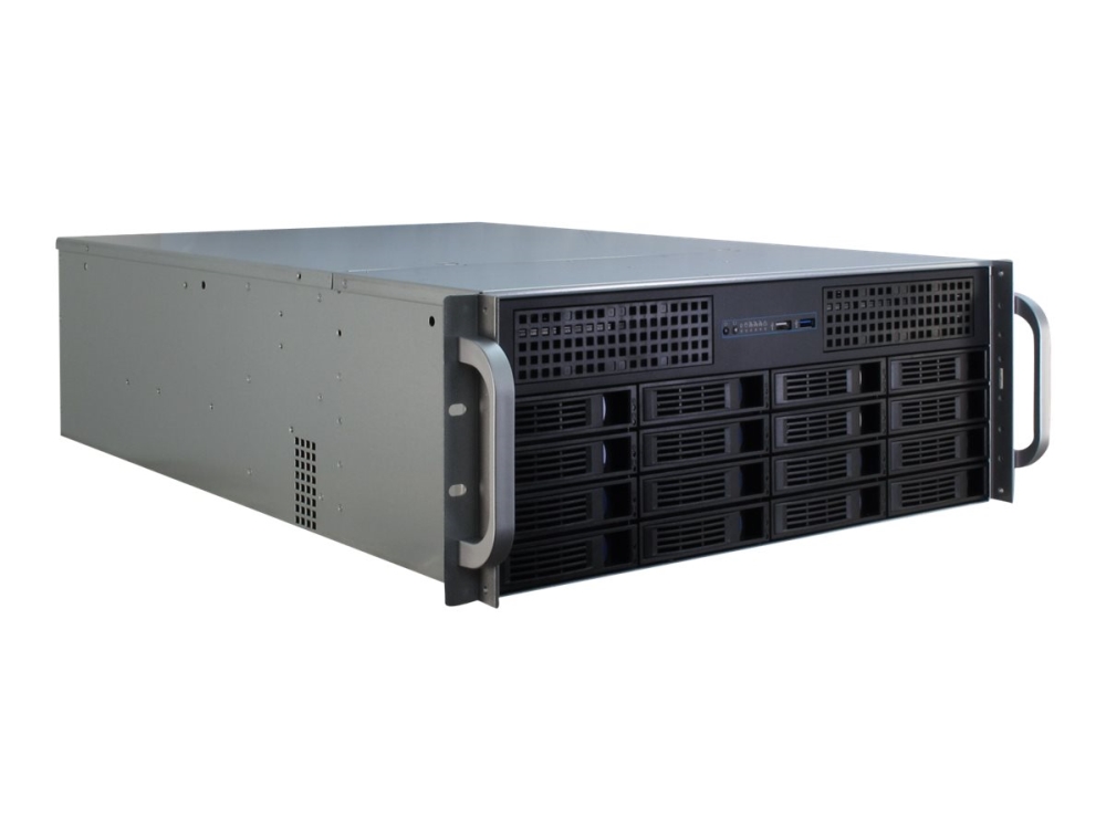 Inter-Tech Ipc 4U-4416 - Rackmonterbar - 4U - Forlenget Atx / Ssi Eeb - Ingen Strømforsyning (Atx) - Usb