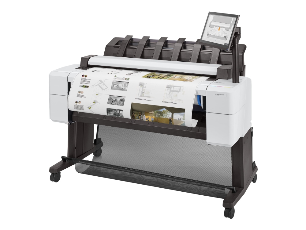 Hp Designjet T2600 Postscript - 36" Multifunksjonsskriver - Farge - Ink-Jet - 914 X 8000 Mm, 610 X 15000 Mm (Original) - Rull (91,4 Cm X 91,4 M), 914