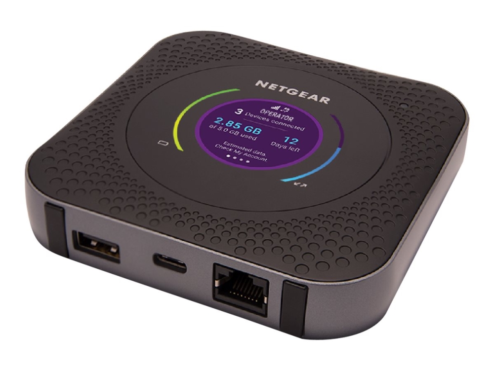 Netgear Nighthawk M1 Mobile Router - Mobilsone - 4G Lte Advanced - 1 Gbps - 1Gbe, Wi-Fi 5