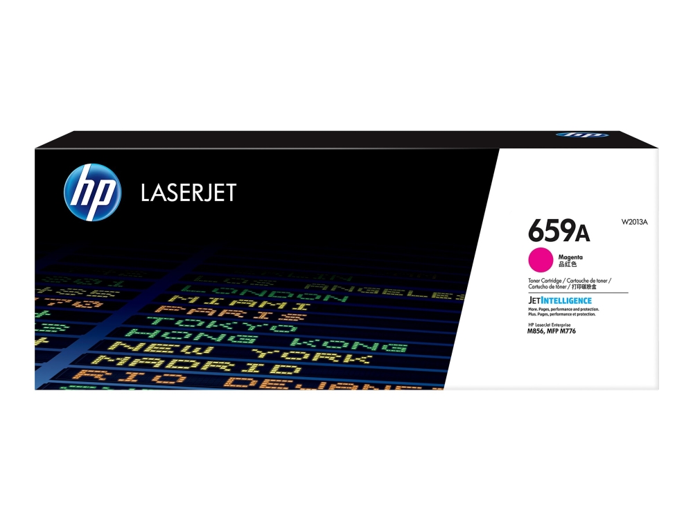 Hp 659A - Magenta - Original - Laserjet - Tonerpatron (W2013a) - For Color Laserjet Enterprise Mfp M776  Laserjet Enterprise Mfp M776