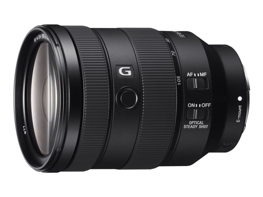 Sony Sel24105g - Zoom-Linse - 24 Mm - 105 Mm - F/4.0 Fe G Oss - Sony E-Mount - For Cinema Line  A Vlogcam  A1  A6700  A7 Iv  A7c  A7c Ii  A7cr  A7r V