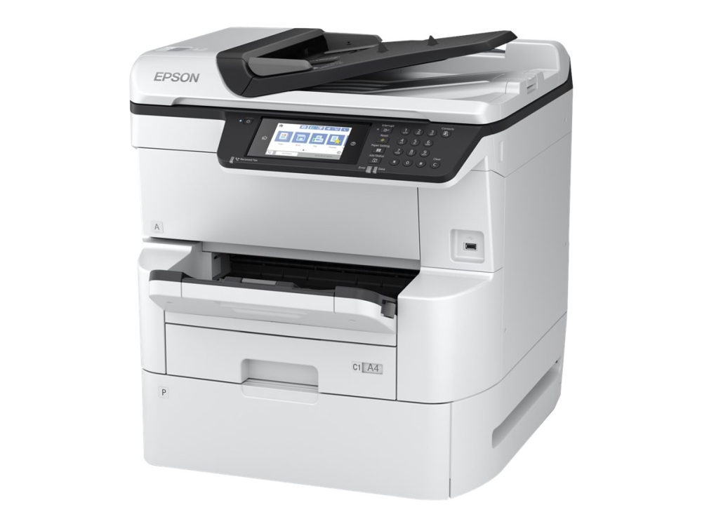 Epson Workforce Pro Wf-C878rdwf - Multifunksjonsskriver - Farge - Ink-Jet - A3 (297 X 420 Mm) (Original) - A3 (Medie) - Opp Til 22 Spm (Kopiering) -