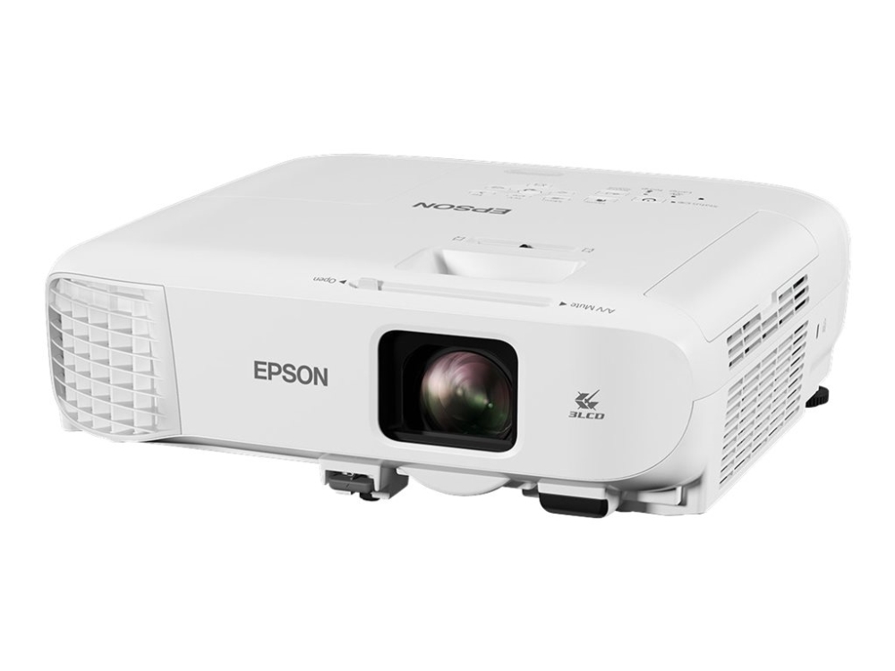 Epson Eb-992F - 3 Lcd-Projektor - 4000 Lumen (Hvit) - 4000 Lumen (Farge) - Full Hd (1920 X 1080) - 16:9 - 1080P - 802.11N Trådløs / Lan / Miracast -