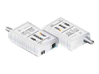 Axis T8640 Ethernet Over Coax Adaptor Poe+ - Medieomformer - 100Mb Lan - Over Coax - 10Base-T, 100Base-Tx - Rj-45 / Bnc (En Pakke 2) - For Axis C1410