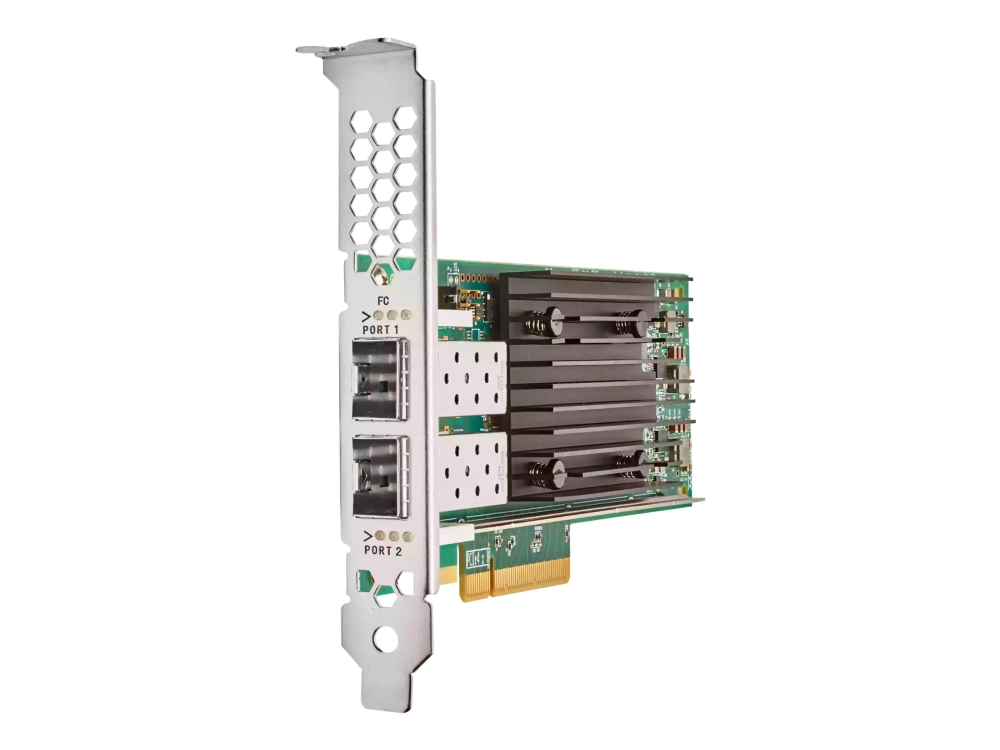Hpe Storefabric Sn1610q Dual Port - Vertbussadapter - Pcie 4.0 X8 Lav Profil - 32Gb Fibre Channel X 2 - For Proliant Dl325 Gen10, Dl345 Gen10, Dx360