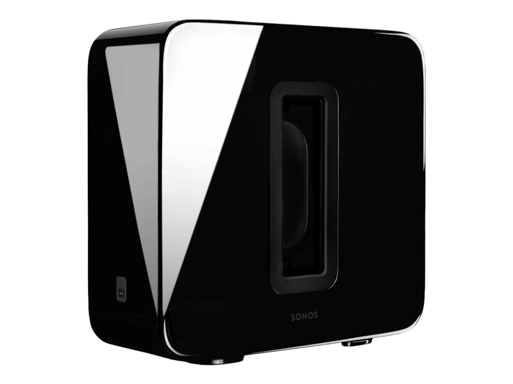 Sonos Sub (Gen 3) - Subbasshøyttaler - Trådløs - Ethernet, Fast Ethernet, Wi-Fi - Premium Glanset Svart