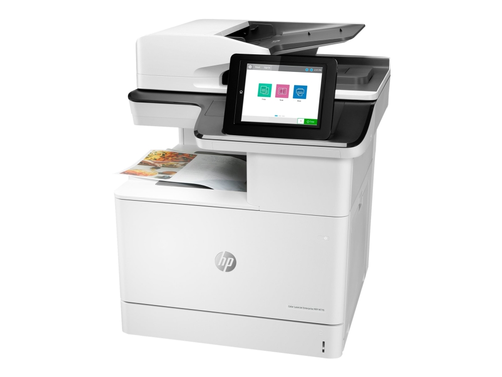 Hp Color Laserjet Enterprise Mfp M776dn - Multifunksjonsskriver - Farge - Laser - 297 X 864 Mm (Original) - A3 (Medie) - Opp Til 46 Spm (Kopiering) -