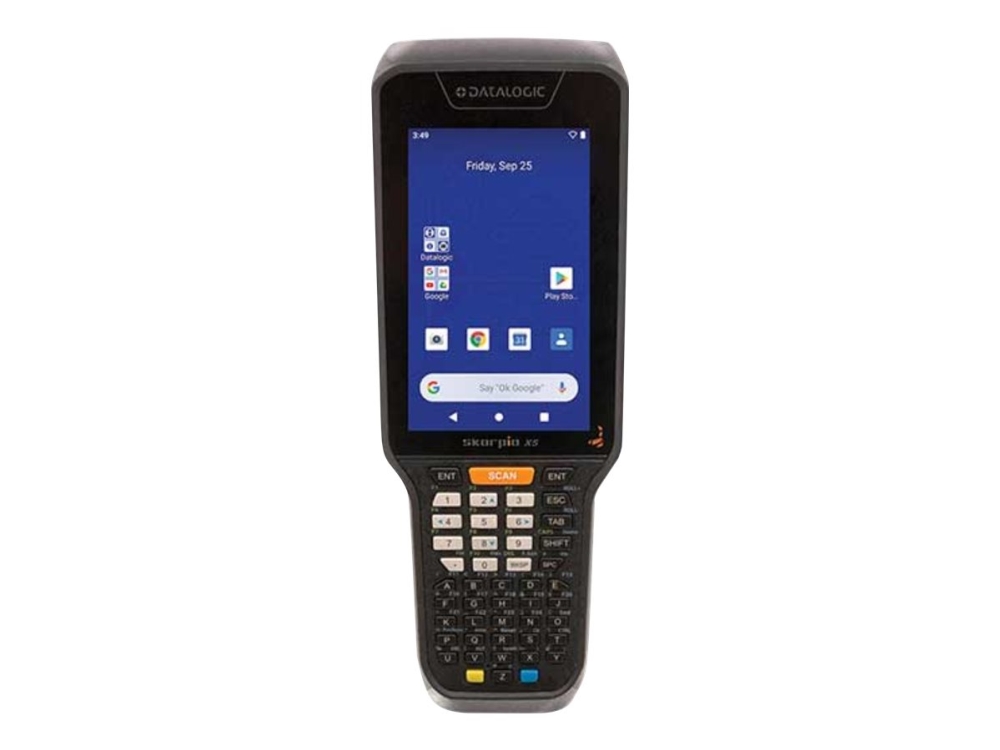 Datalogic Skorpio X5 - Datainnsamlingsterminal - Robust - Android 10 - 32 Gb - 4.3" Farge Tft (800 X 480) - Baksidekamera - Strekkodeleser - (2D-Bild