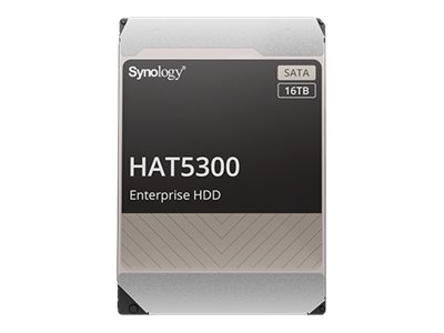 Synology Hat5300 - Harddisk - 16 Tb - Intern - 3.5" - Sata 6Gb/S - 7200 Rpm - Buffer: 512 Mb