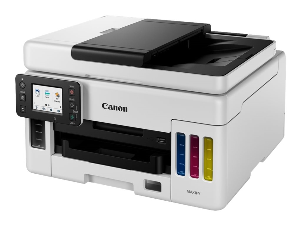 Canon Maxify Gx6050 - Multifunksjonsskriver - Farge - Ink-Jet - Påfyllbar - Legal (216 X 356 Mm)/A4 (210 X 297 Mm) (Original) - A4/Legal (Medie) - Op