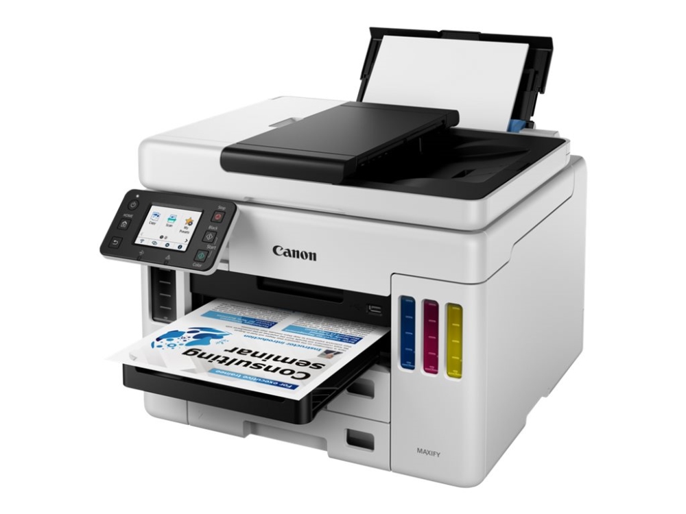 Canon Maxify Gx7050 - Multifunksjonsskriver - Farge - Ink-Jet - Påfyllbar - Legal (216 X 356 Mm)/A4 (210 X 297 Mm) (Original) - A4/Legal (Medie) - Op