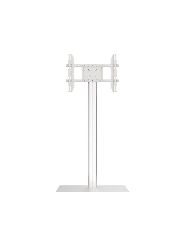 Multibrackets M Display Stand 180 Single Silver w. Floorbase 50 kg 63" Up to 700 x 400 mm