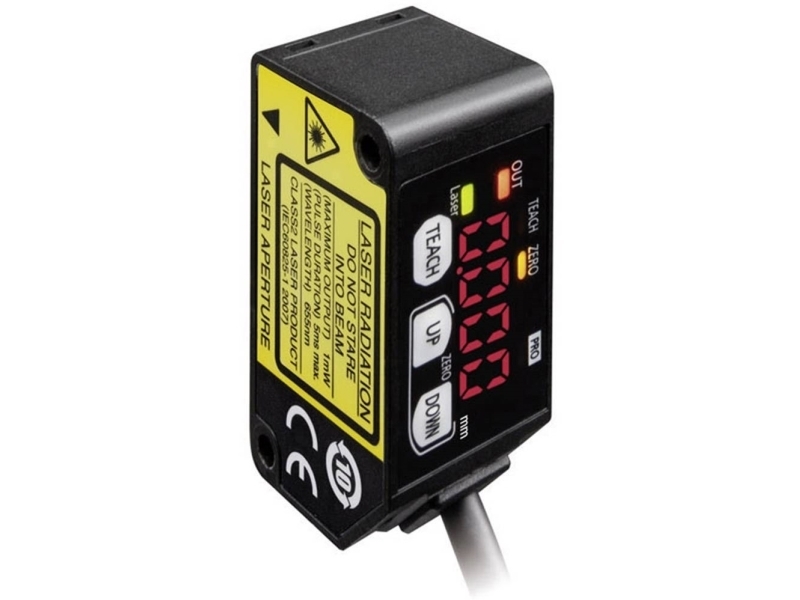 Panasonic Hg-C1400-P Laser-Distance-Sensor 1 Stk 24 V/Dc Rækkevidde (Max. I Frit Terræn): 400 Mm (L X B X H) 44 X 20 X 25 Mm
