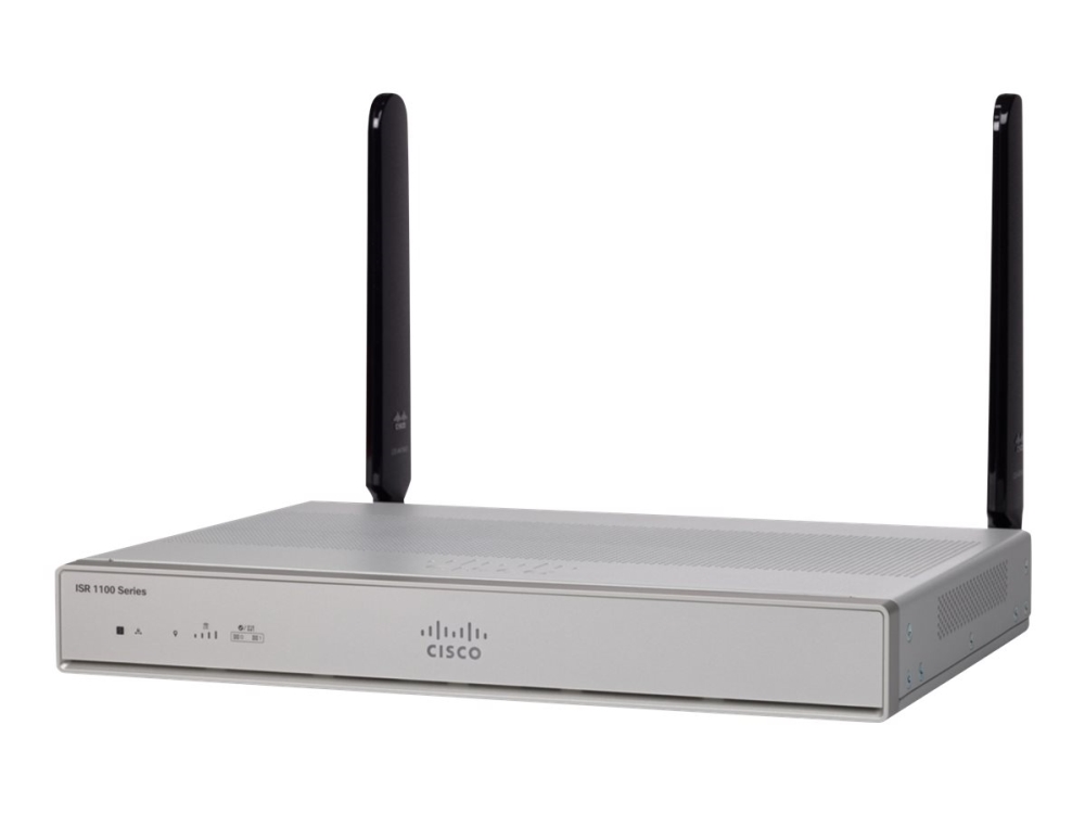 Cisco Integrated Services Router 1111 - Ruter 8-Portssvitsj - 1Gbe - Wan-Porter: 2