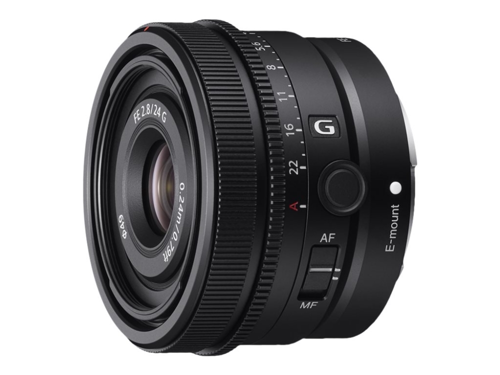 Sony Sel24f28g - Vidvinkelobjektiv - 24 Mm - F/2,8 G - Sony E-Fatning
