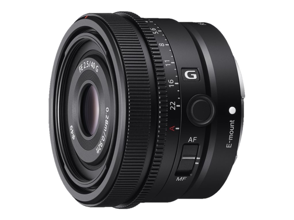 Sony Sel40f25g - Objektiv - 40 Mm - F/2,5 G - Sony E-Fatning