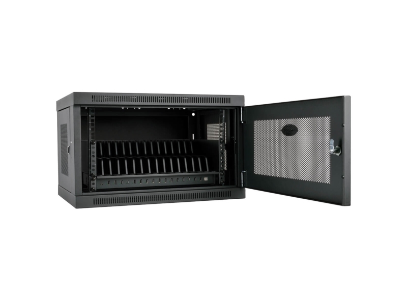 Tripp Lite Cs16usb, Kabinett For Håndtering Av Bærbare Enheter, Sort, 3 M, Stål, Smarttelefon, Nettbrett, Usb