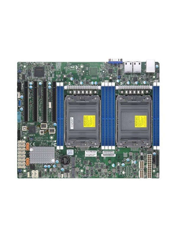 Supermicro X12DPL-I6 Hovedkort - Intel C621A - Intel LGA4189 socket - DDR4 RAM - ATX