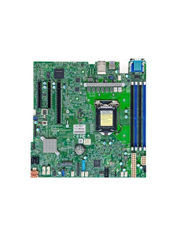 Supermicro X12STH-F Hovedkort - Intel C256 - Intel LGA1200 socket - DDR4 RAM - Micro-ATX