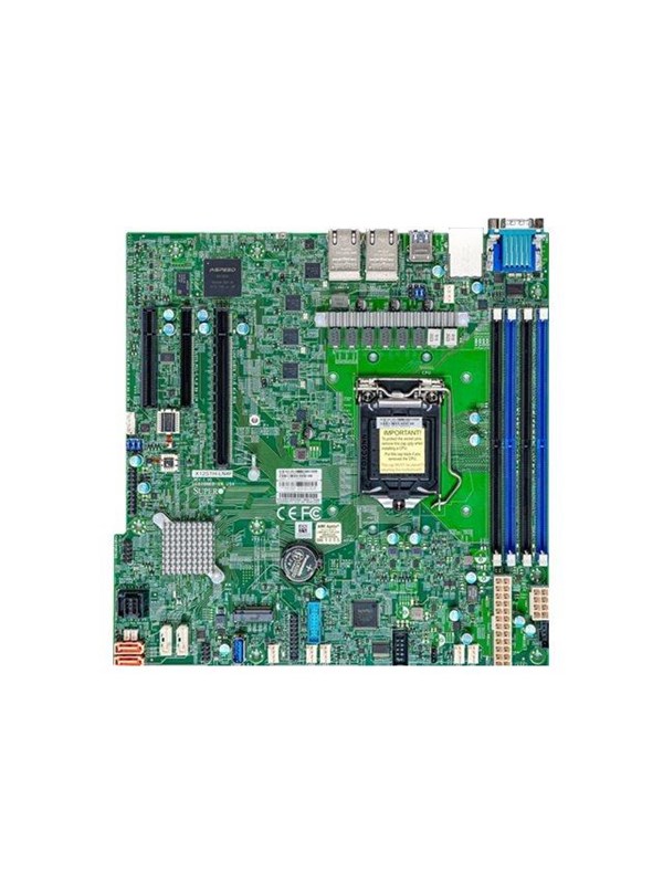Supermicro X12STH-LN4F Hovedkort - Intel C256 - Intel LGA1200 socket - DDR4 RAM - Micro-ATX