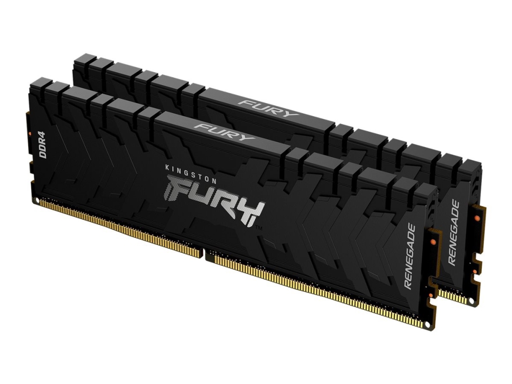 Kingston Fury Renegade Black 16Gb-Sett (2X8gb) Ddr4-5000 Cl19 Udimm Gaming Ram