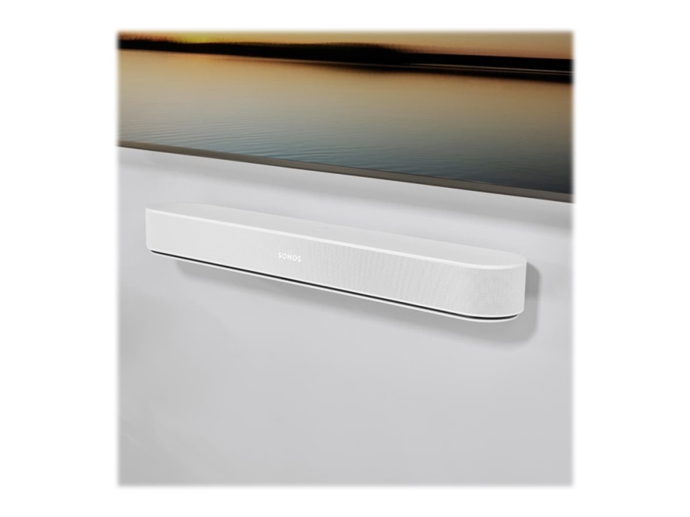 Sonos Beam (Gen 2) - Lydplanke - Trådløs - Ethernet, Fast Ethernet, Ieee 802.11B/G/N/Ac - Appstyrt - Hvit