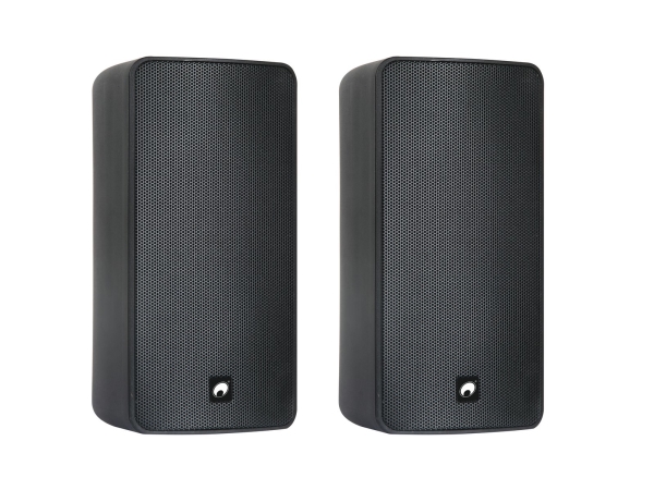 Omnitronic 11036954, 2-Veis, 2.0 Kanaler, Koblet Med Ledninger (Ikke Trådløs), 80 W, 60 - 18000 Hz, Sort