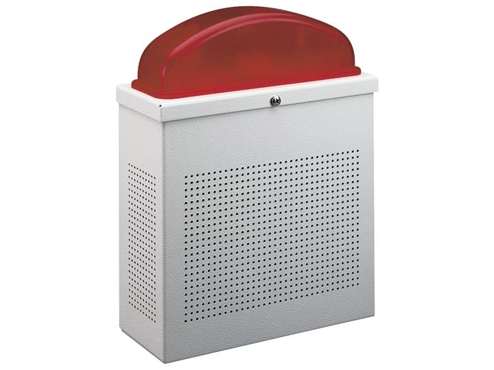 Abb Ssf/Gb, Wired Siren, Aluminium, Iv, 100 Db, Grå, Rød, 12 V