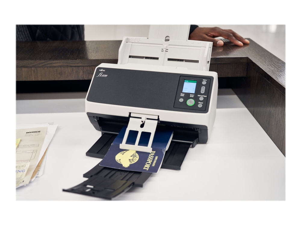 Ricoh Fi-8170 - Dokumentskanner - Dobbel Cis - Dupleks - 216 X 355.6 Mm - 600 Dpi X 600 Dpi - Inntil 70 Spm (Mono) / Inntil 70 Spm (Farge) - Adf (100